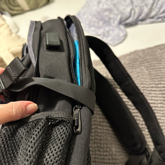 Black Backpack for Men - Picture 4 of 4